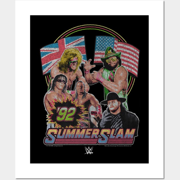 Group Shot Summerslam '92 Wall Art by Holman